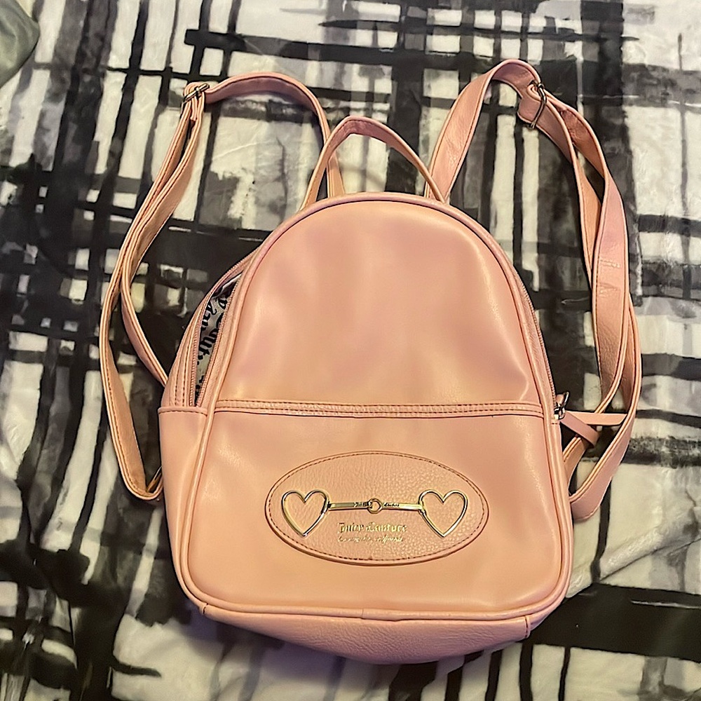 Pink Juicy Couture Mini Backpack / Bag